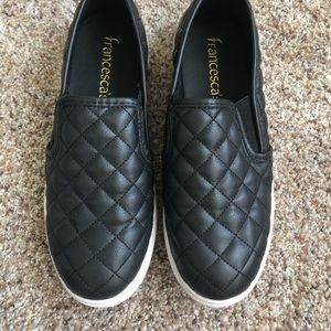 Slip on quilted sneakers